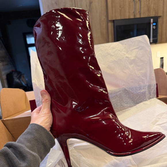 Tamara Mellon Shoes - Tamara Mellon Trinity Mid Calf Sz 40